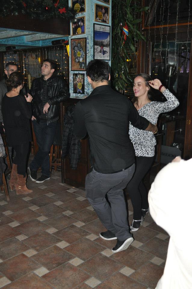 Слика од танцување на After Work дружењето во La Bodeguita del Medio, 28.12.2012 (петок)